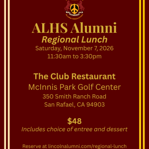 Regional Lunch (Marin)